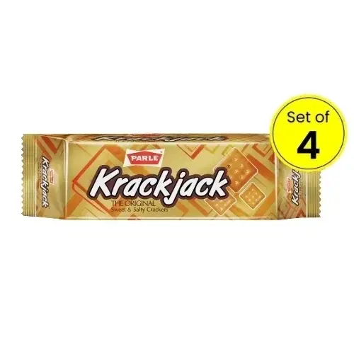 Parle KrackJack Biscuits 4X69.3 g (Pack Of 4)