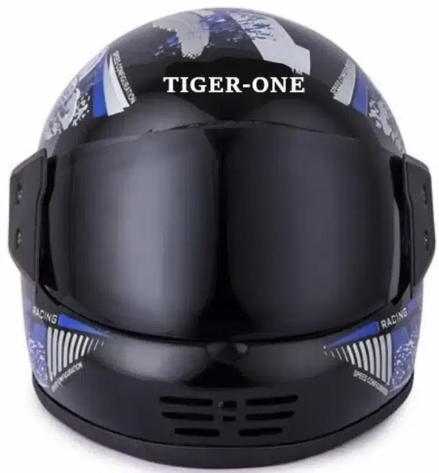 Full Face Bike Helmet for Men & Women, Black, M