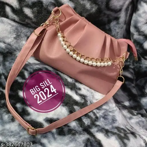 Crossbody Bags & Sling Bags for Women (Peach)