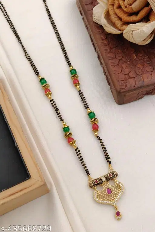fancy high gold pleting good looking daoly use mangalsutra
