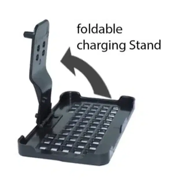 Plastic Charging Phone Holder, Black
