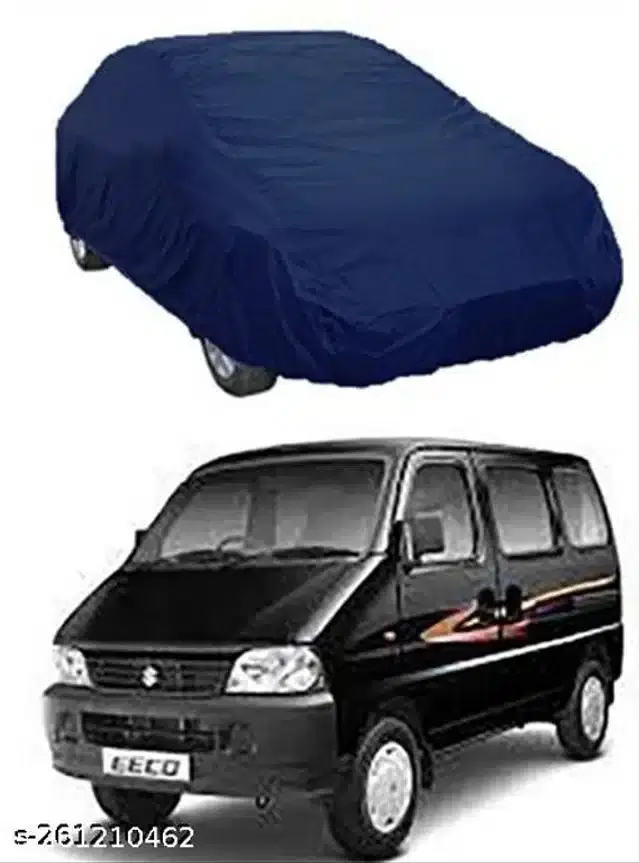 Taffeta Waterproof Car Cover for Maruti Suzuki Eeco, Multicolor