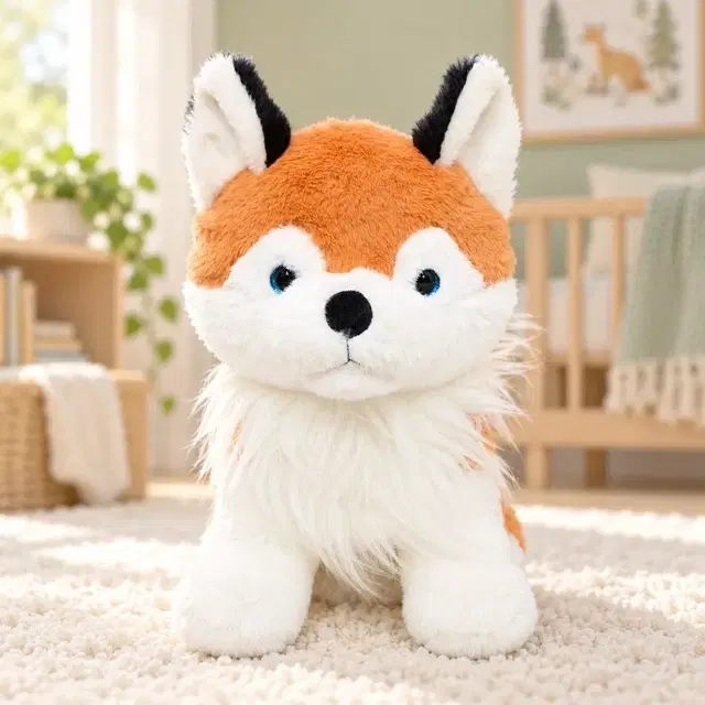Toytales Flurry Husky 45CM Brown