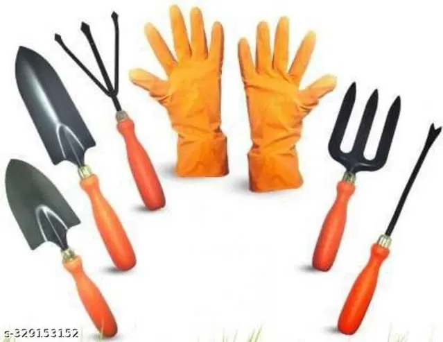 Gardening Tools Set, Multicolor, Set of 6
