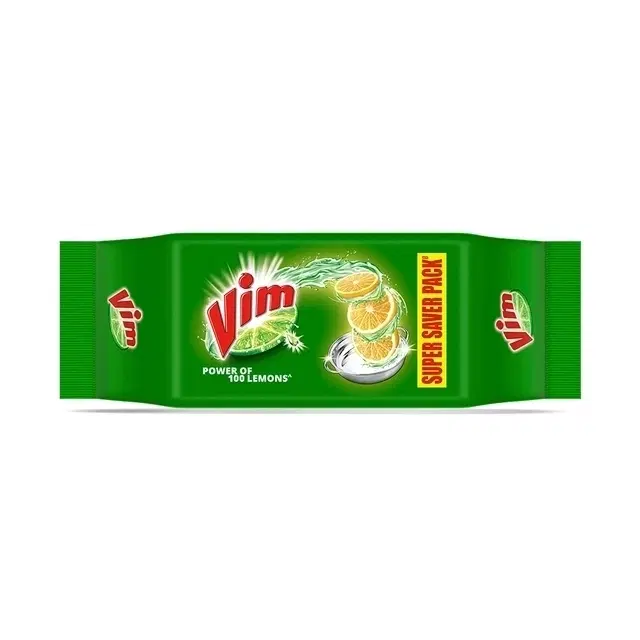 Vim Lemon Dishwash Bar 4X190 g (Pack Of 4)