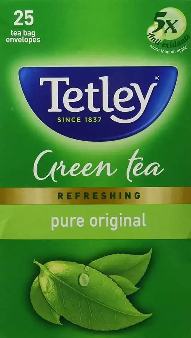 Tetley Pure Original Green Tea 25 Tea Bags