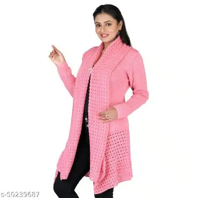 Shrugs for Women (Pink, XL)
