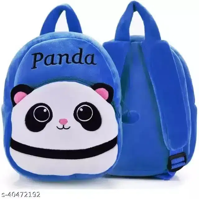 Soft School Bag for Kids, Blue