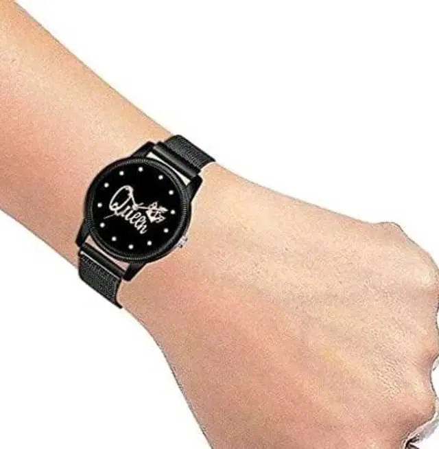 Analog Watch For Womens (Black) (WS-254)