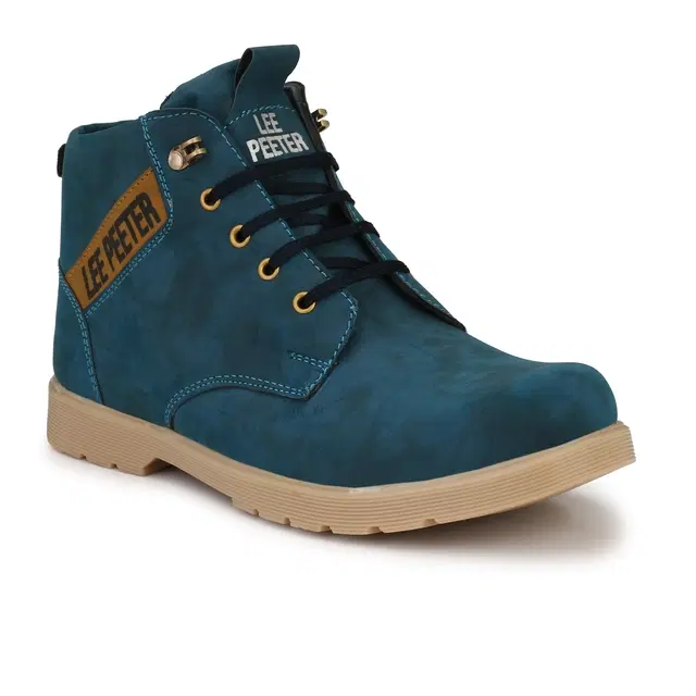 Boots for Men (Navy Blue, 6)