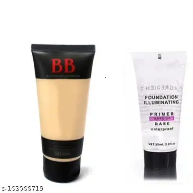 BB Cream, 60 ml with Face Primer, 50 ml, Set of 2