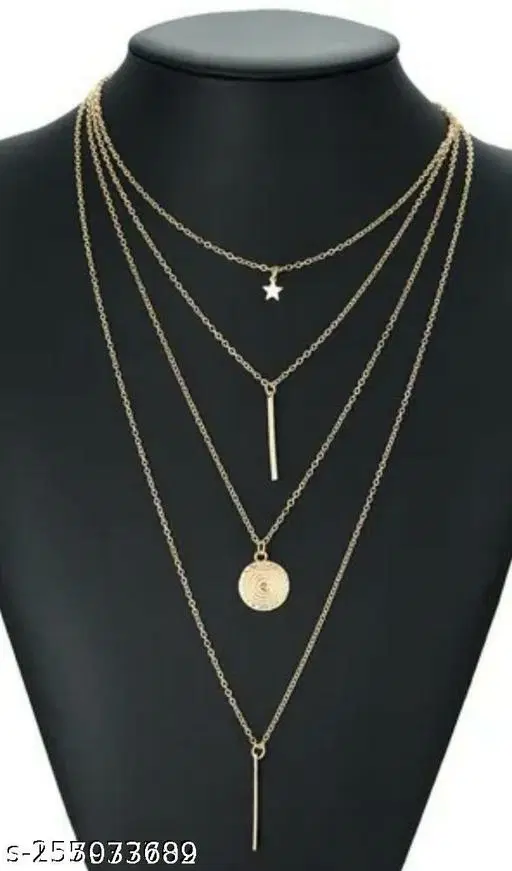 Trendy Layered Necklace for Women And Girls Pendants & Lockets
