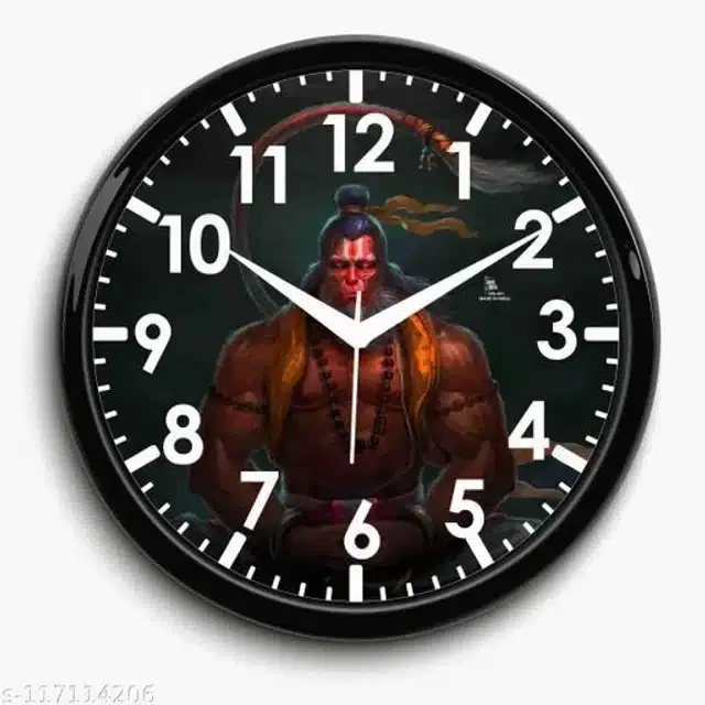 Designer Analog Wall Clock, Multicolor