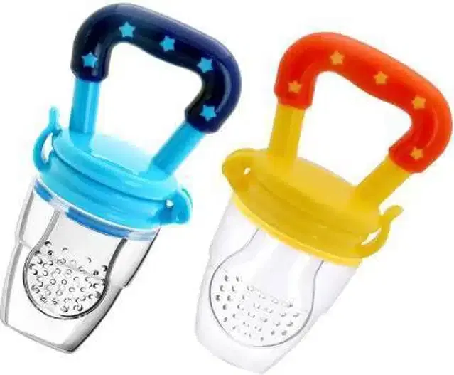 Silicone Fruit Feeder for Kids, Multicolor, Pack of 2