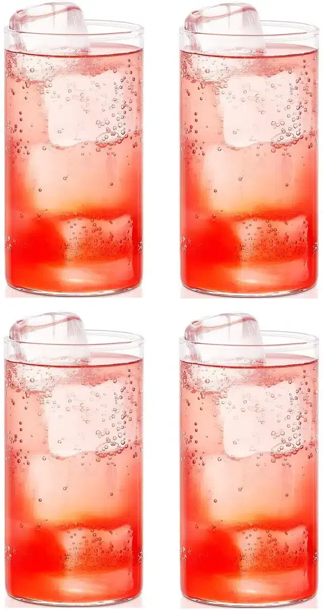Liquor cum Cocktail Glasses, Transparent, 280 ml, Pack of 4