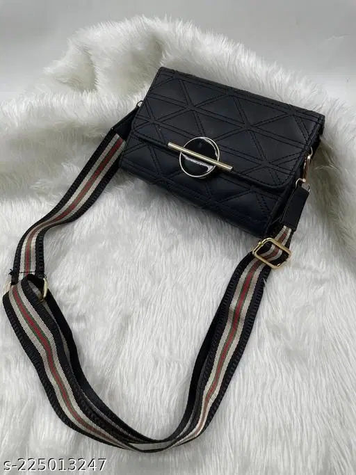 Chic Sling Bag for Women (Black)