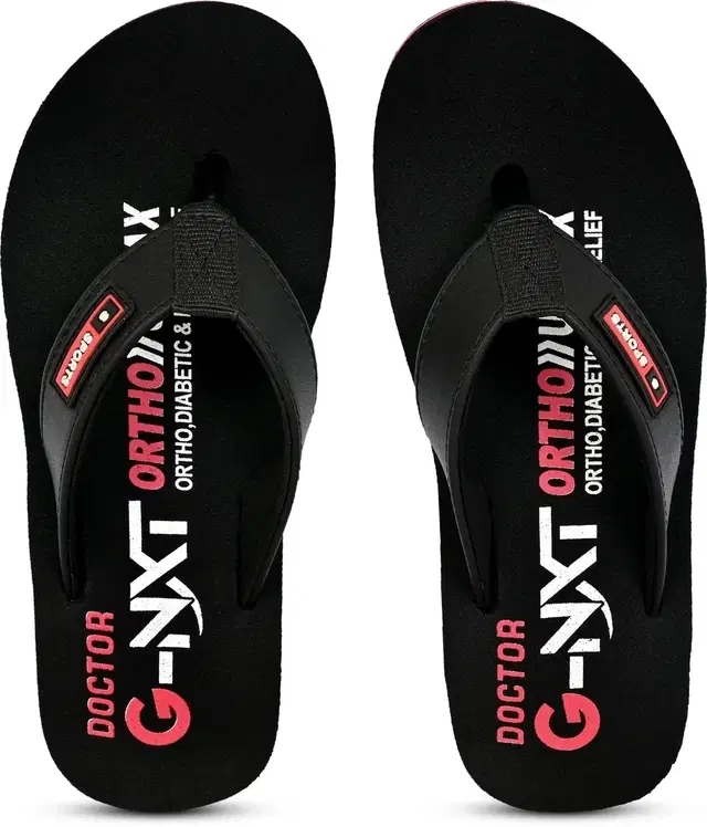 Slippers for Men (Black, 6)