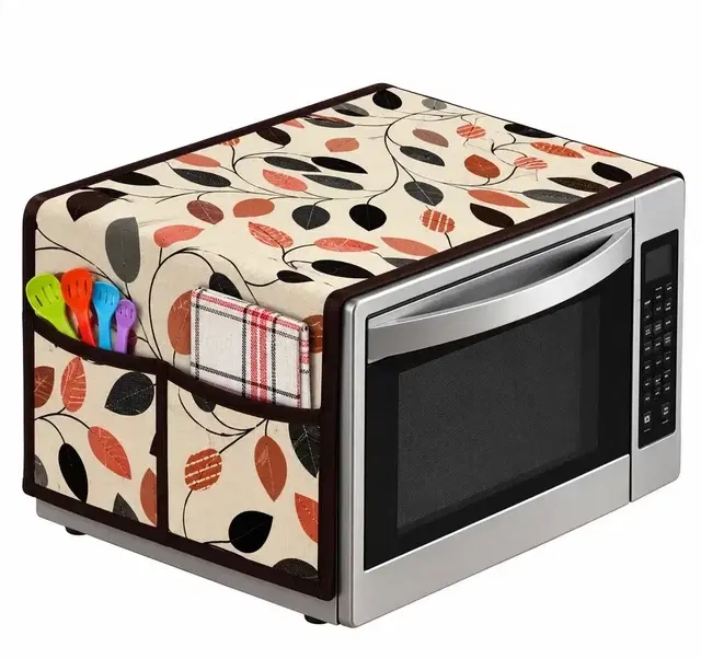 Waterproof Oven Cover Brown Abstract