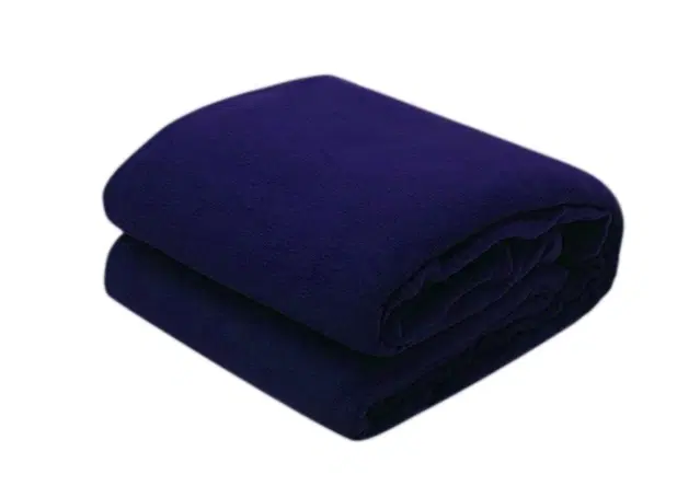 Fleece Blanket, Blue, 60x90 Inches
