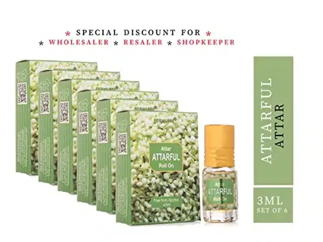 Formless Attarful Roll On Attar, 3 ml, Pack of 6