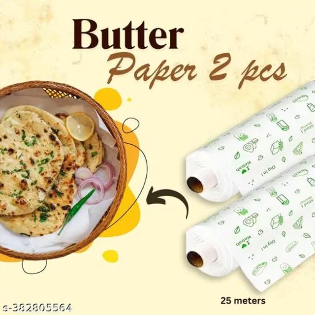 Aluminium Butter Paper, 25 m, Pack of 2