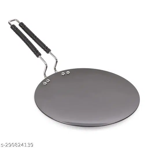 Cast Iron Tawa, Black