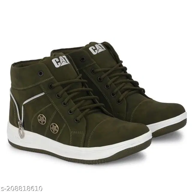 Boots for Men (Olive, 9)