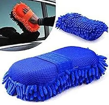Fiber Multipurpose Car Cleaning Sponge, Multicolor