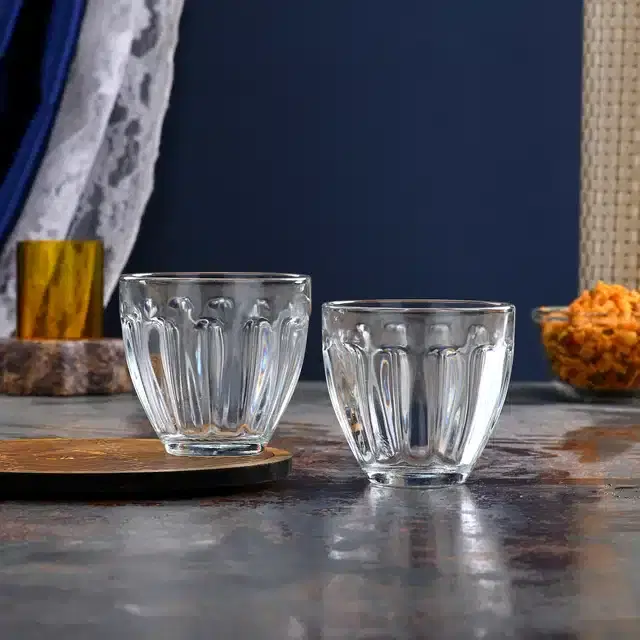 Liquor cum Cocktail Glasses, Transparent, 150 ml, Pack of 2