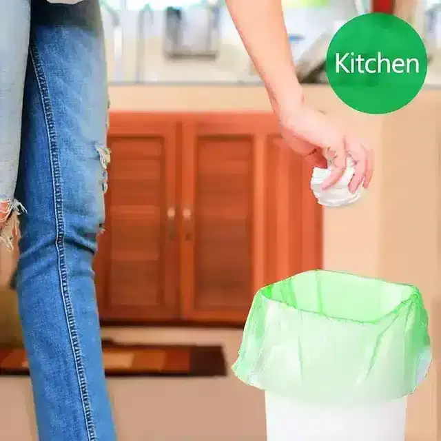 K Kudos Garbage Bag Eco-Friendly 50 Micron Lab Tested Bio Hazard Waste Bag For Hospital Office Home & Kitchen