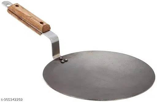 Cast Iron Tawa, Black