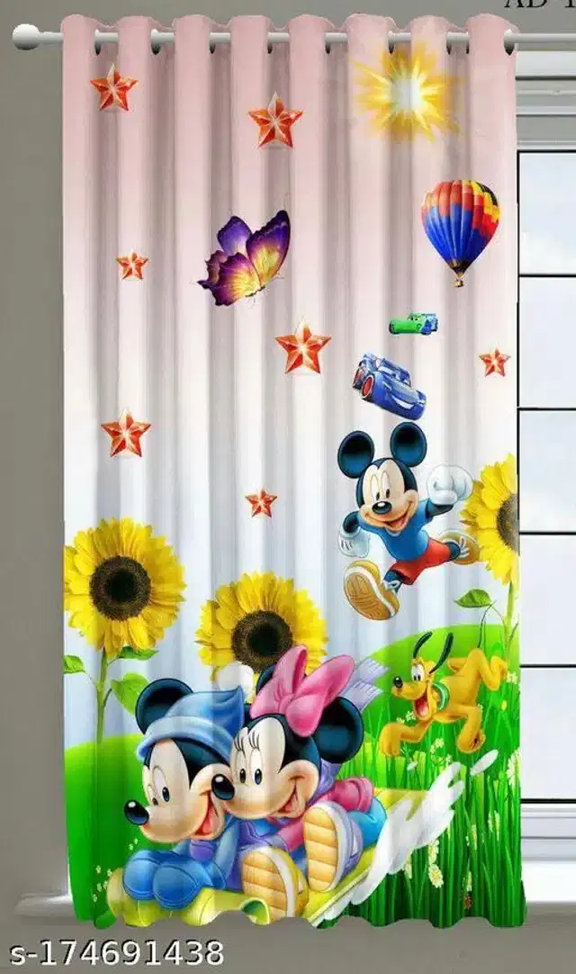 Curtains for Door, Multicolor, 5 Feet