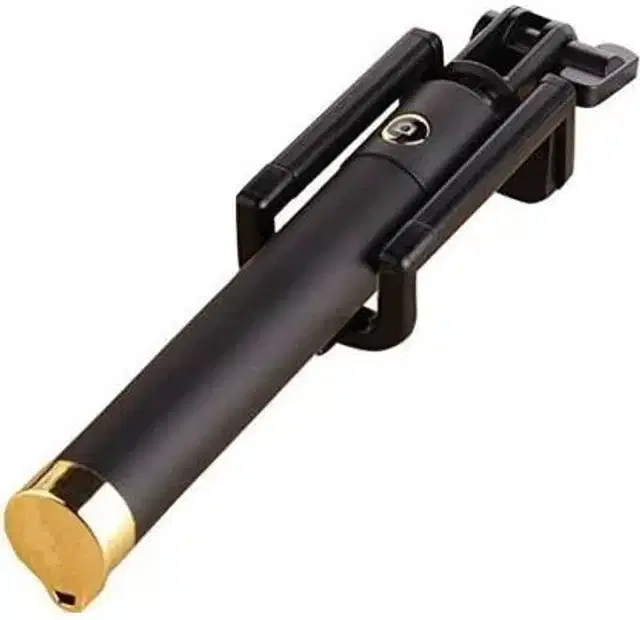 Plastic Selfie Stick for All Smart Phones, Black