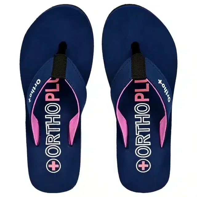 Ortho+ Orthopedic Slipper for Women, Blue (7)