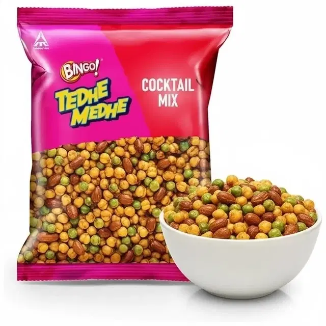 Bingo Tedhe Medhe Cocktail Mix Namkeen 192 g