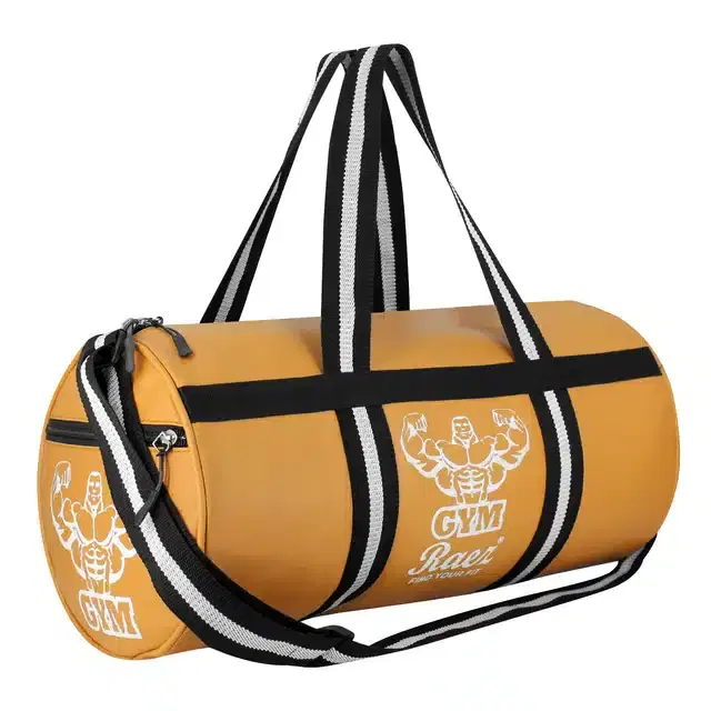 PU Duffle Bag for Men, Tan