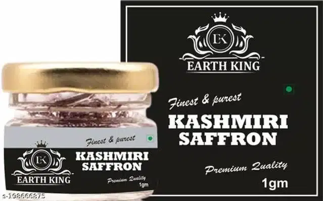 Earth King Kashmiri Saffron Threads, 1 g