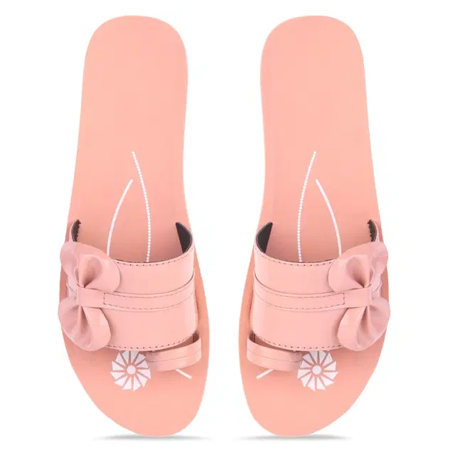Sliders for Women (Peach, 5)