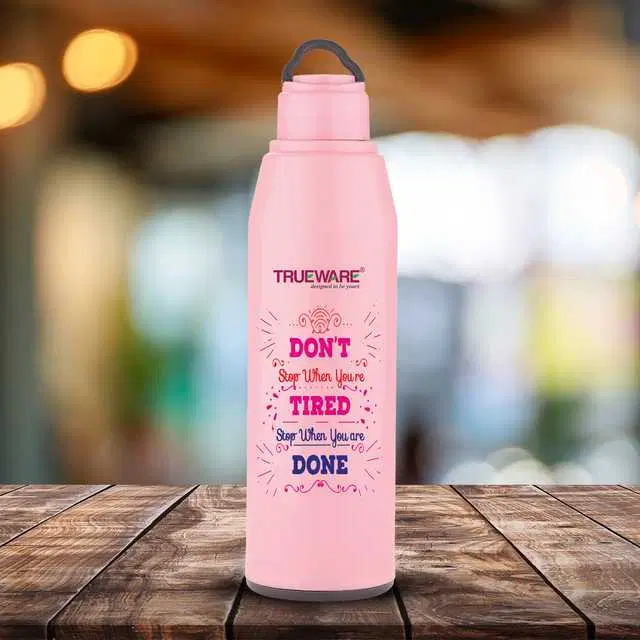 Trueware Sun Shine 800 Water Bottle, Pink, 700 ml, A-196
