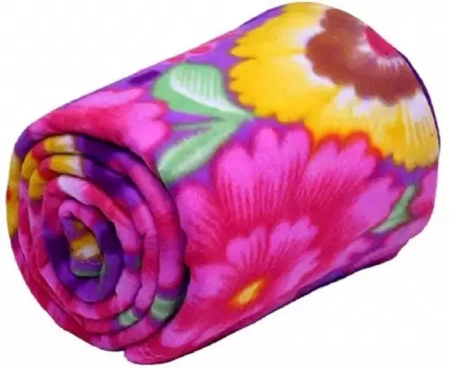 Fleece Blanket, Multicolour, 60x90 Inches