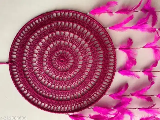Thread Wall Hanging Dream Catcher, Purple