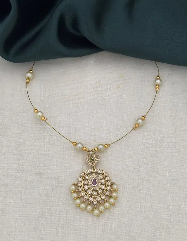 Zircon Gold-plated Jewellery Set for Women (Black, Free Size)