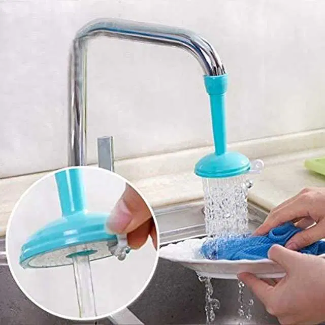 Sterling Bazaar 360 Degree Tap Extension Faucet Long Silicone Adjustable Flexible For Normal Wash Basin Plastic Kitchen Sink Tap, St-011