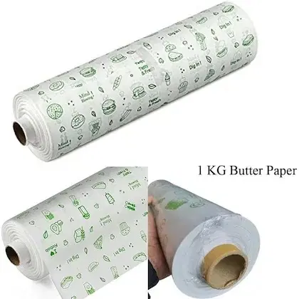 Food Wrapping Butter Paper, 1000 g