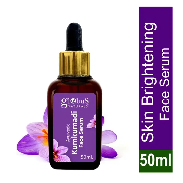 Globus Naturals Ayurvedic Kumkumadi Skin Lightening Face Serum 50 ml