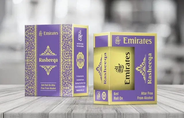 Emirates Rasheeqa Alcohol Free Roll On Ittar for Men & Women, 6 ml