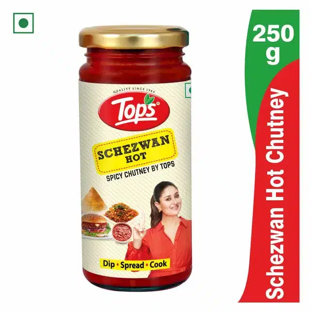 Tops Schezwan Hot Spicy Chutney 250 g