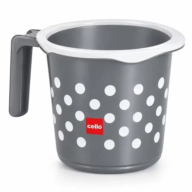 Cello Fusion Mug, 1.5 L, Grey | Sturdy & Easy-Grip Handle