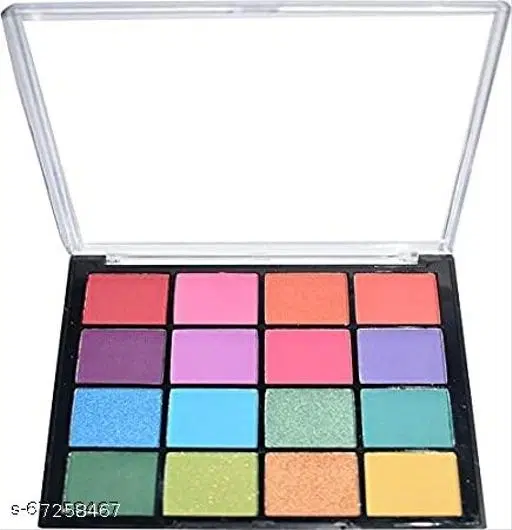 16 Color Eye Shadow Palette, Multicolor, Pack of 1