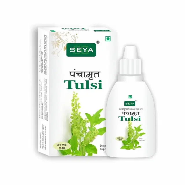 SEYA Panchramrat Tulsi Drops for Natural Immunity Boosting, 30ml, Pack of 1